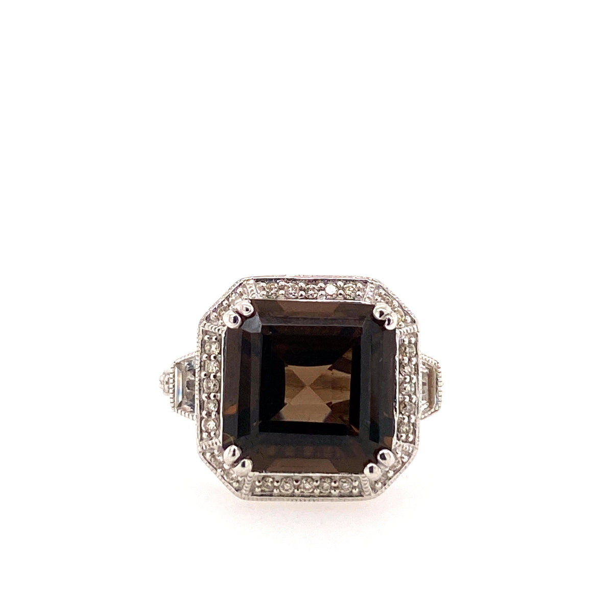 Smoky Topaz Ring 001-200-02157 - Joint Venture Jewelry Cary, Joint Venture  Jewelry